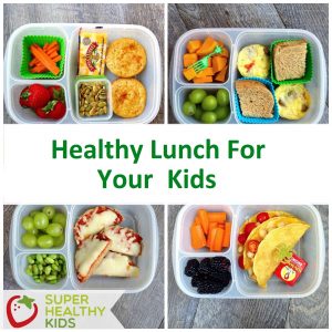 Healthy lunch for kids