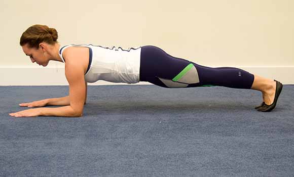 Forearm plank muscles workout at home & its benefits - Fitness